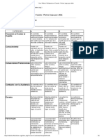 Your Rubric - Relatando El Cuento - Perico Trepa Por Chile