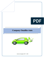 Company Omalike-Auto: Année Universitaire 2017 - 2018