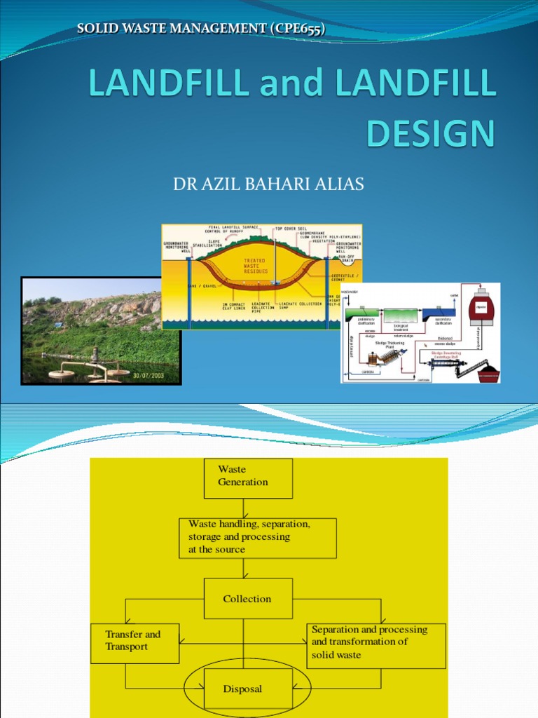 Sanitary Landfill Design Guide | PDF | Landfill | Municipal Solid Waste