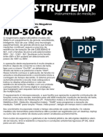 Megômetro Digital 5kV Impressora
