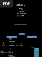 Lecture 2 Data Structure Array & Vector