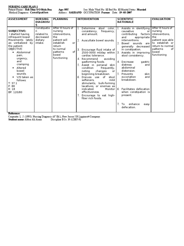 Constipation | PDF | Constipation | Medicine