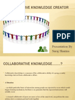 Collaborative Knowledge Creator