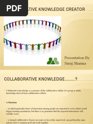 Collaborative Knowledge Creator