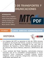 Ministerio de Transportes y Telecomunicaciones Final 1