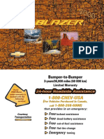 2000 Chevrolet Blazer PDF