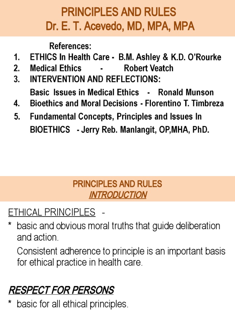 Principles Introduction | PDF | Confidentiality | Morality