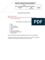 Anexo 6.1 - Comunicação Prévia de Acidente