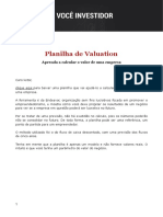 Planilha Valuation PDF