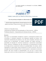 Uso de Gordura Protegida Na Alimentação de Ruminantes