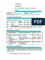 Muhammad Ishaq: Academic Qualification