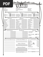 Ficha Editável Vampiro a Mascara 1