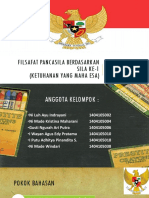 Sila Ketuhanan dalam Filsafat Pancasila