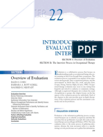 Introduction To Evaluation and Interviewing