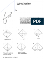 Origami - Woodpecker PDF