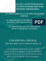 Desarrollo investigación socioeducativa paradigmas