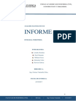 Informe - Integral Indefinida - Analisis Matematico II
