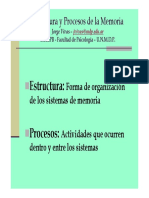 Estructura y Procesos de Memoria PDF