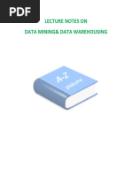 Data Mining & Data Warehousing