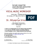 Vocal Workshop