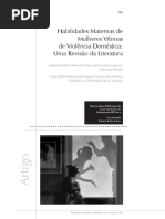 Habilidades Maternas de Mulheres Vitimas de Violencia