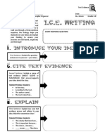 Ice Writing - Generic Graphic Organzier PDF