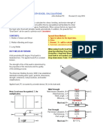 Weldment Strength Excel Calculations