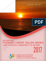 Kecamatan Popayato Barat Dalam Angka 2017