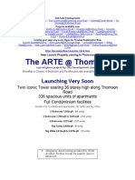 The ARTE at Thomson - New Launch Luxury Spacious Condo by CDL at Thomson Area