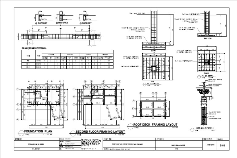 Fire Wall Detail and Specifications | PDF