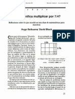 1991 0EC Qué Significa Multiplicar Por 7 Cuartos