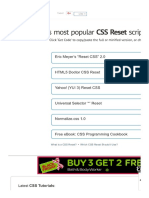 CSS Tutorials