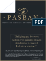 Company Profile - Pasban Industrial Services and Business Consultancy (SMC - Private) Limited