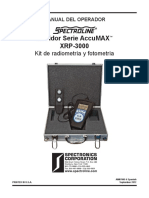 XRP-3000 AccuMAX Manual Spanish AM07005-6 - Opt