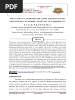 Urban Land Use Classification and Change Detection Analysis Using Geospatial Technology: A Case Study of Aurangabad City