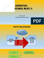 Akreditasi Puskesmas Mlati 2-Tim Mutu