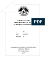 Laporan Sistem Pengkondisian Udara Analisis Dian Haryanto 1407123394