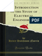 An Introduction To The Study of ElectricalEngineering