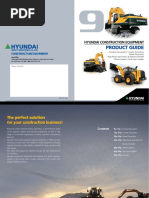 Product Guide: Hyundai Construction Equipment