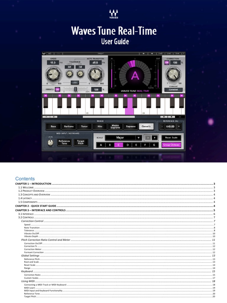 Waves tune real time free download crack