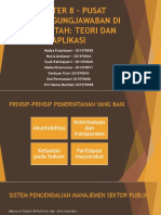 Chapter 8 - Pusat Pertanggungjawaban Di Pemerintah