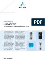 Cat - Capacitors For UPS-2011-Epcos PDF