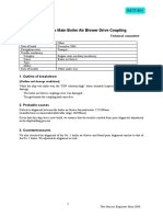 Damage To Main Boiler Air Blower Drive Coupling: Return