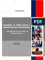 Consejeria SSR Adolescentes Final 06 01 16 PDF