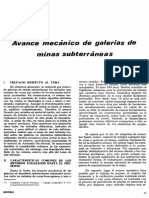 Avance Mecánico Underground PDF