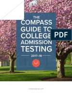 Compass Guide to Admission Testing 2017-2018