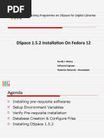 Dspace 1.5.2 Installation On Fedora 12