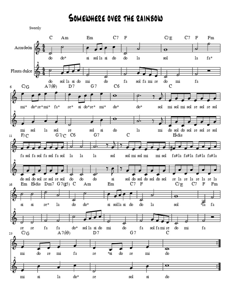 Somewhere Over The Rainbow Text Deutsch