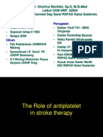 Antiplatelet Therapy September 2013