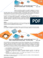 Escenario Planteado - Estrategia de Aprendizaje